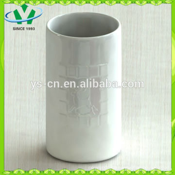 Mordern Home Decor Weißer Zylinder Keramik Vase